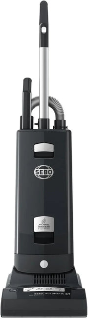 SEBO Automatic X7 odkurzacz szczotkowy, tworzywo sztuczne, szary, 117 x 31 x 31,00 cm
