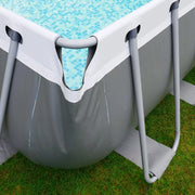 yourGEAR Basen Rodzinny XL 3x3m - Basen Ogrodowy z Wytrzymałą Stalową Ramą, 8100L