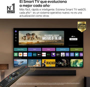 65UT73006LA 65 ",UHD 4K, Seria UT73, Smart TV, WebOS24, Procesor a5, HDR10, Dolby Digital Plus, SmartTV, 3840x2160, Czarny