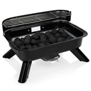 Grill hybrydowy Barbacoa 2000 W Princess, czarny