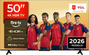 TCL 50V6C TV 50-calowy Smart TV 4K LED, HDR, Google TV, Dolby Audio, Alexa i Asystent Google, wbudowany Chromecast, Motion Clarity