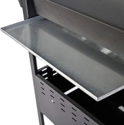 El Fuego® Grill gazowy "San Angelo 4+1", 4 główne palniki + 1 palnik boczny, stal nierdzewna, w zestawie wąż gazowy i reduktor ciśnienia, grill na kółkach, AY 582