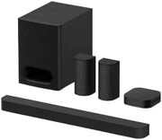 Sony HT-S40R — Soundbar 5.1 (system kina domowego, bezprzewodowe głośniki tylne, 600W, Dolby Digital, Bluetooth, dźwięk przestrzenny), czarny