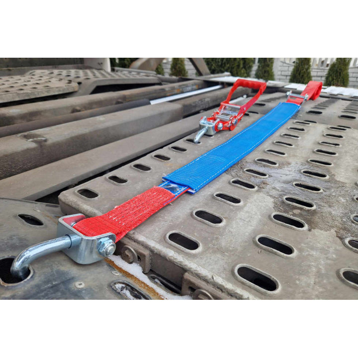 Pas do lawety z hakami obrotowymi i ochraniaczem 5T 50mm