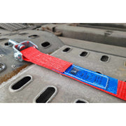 Pas do lawety 5T 50mm z ochraniczem haki obrotowe
