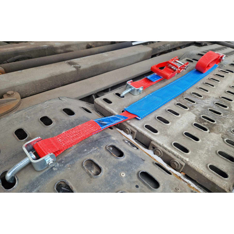Pas do lawety 5T 50mm z ochraniczem haki obrotowe