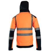 Kurtka robocza softshell BHP ostrzegawczy zółty