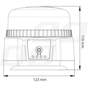 Lampa ostrzegawcze LED bezprzewodowa
