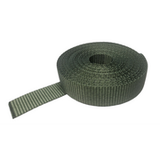TAŚMA WOJSKOWA 25MM CIEMNY ZIELONY